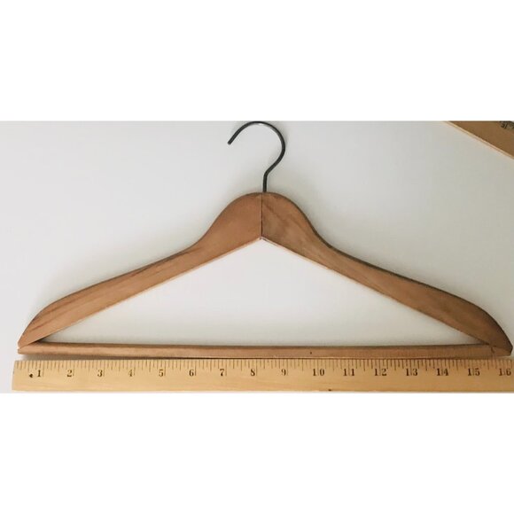 1930s City Dye Works Los Angeles CA Wooden Hanger Downtown Textiles Fabrics USA - Picture 4 of 4